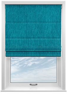 Kent, Peacock - Roman Blind